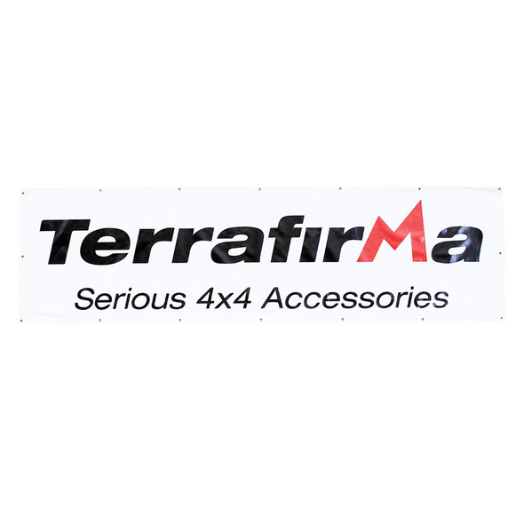 Terrafirma Vinyl Banner - 3x1m - TF793 from JGS4x4