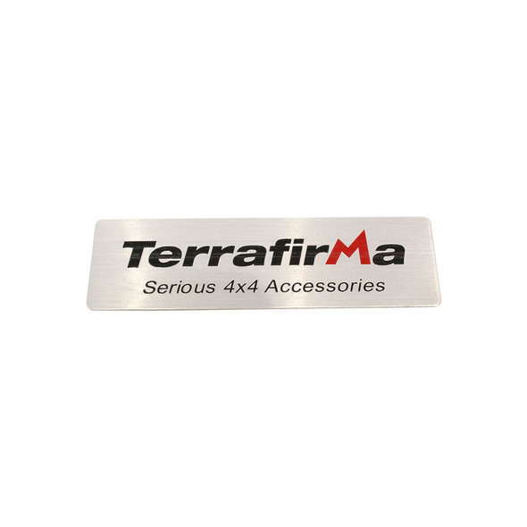 Terrafirma Metal Embossed Badge - TF8050 from JGS4x4