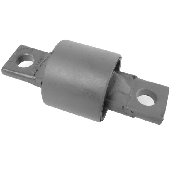 Direct Replacement Front Shock Absorber Lower Bush for Discovery 2, metallic cylindrical component with mounting holes on each end.