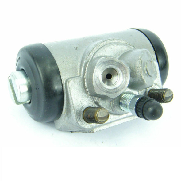 Direct Replacement Brake Wheel Cylinder Right Hand for Defender 110, automotive brake wheel cylinder with metal body and rubber components for rear brake system.