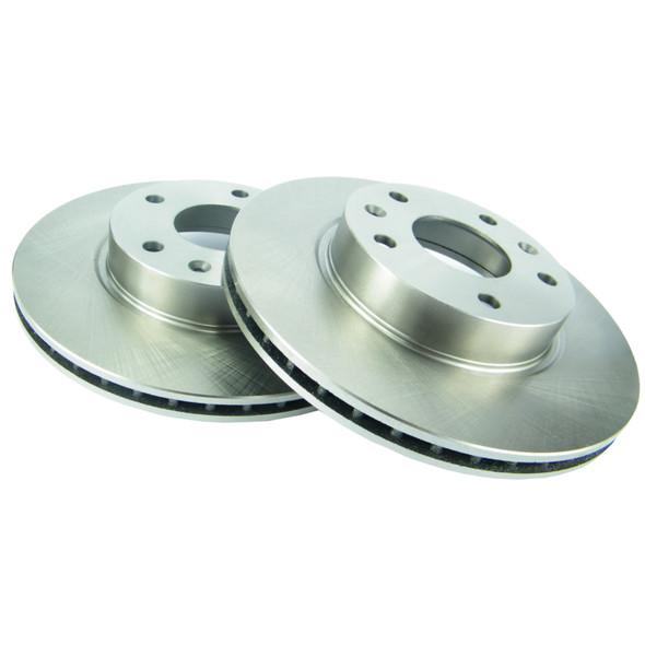 Front Brake Disc Set Vented 2001- for Freelander 1 Td4 from JGS4x4
