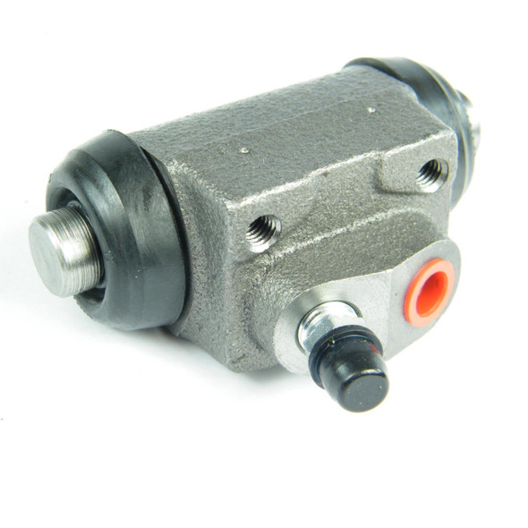 Direct Replacement Rear Brake Wheel Cylinder - SML100070 for Freelander 1, automotive brake wheel cylinder component with metal body and rubber seals.