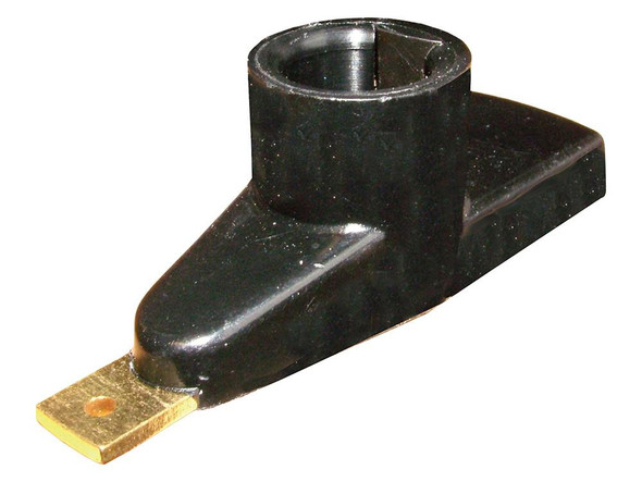 OEM Parts Rotor Arm for Range Rover Discovery V8, black plastic component with a metal connector in the center.