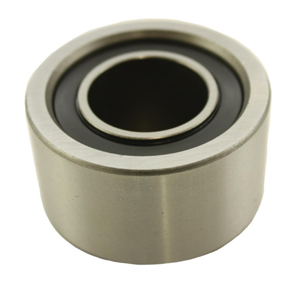 Direct Replacement Timing Belt Idler Pulley Defender & Discovery 200Tdi & 300Tdi, automotive engine part with metal outer case and inner bearing for vehicle timing belt system.