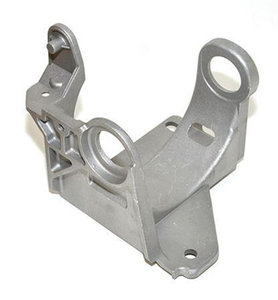 Direct Replacement Air Suspension Compressor Mounting Bracket for Discovery 3/4 Range Rover Sport, metal mounting bracket with multiple holes and attachment points.