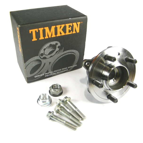 OEM Timken LR076692GK front wheel bearing and hub fitting kit