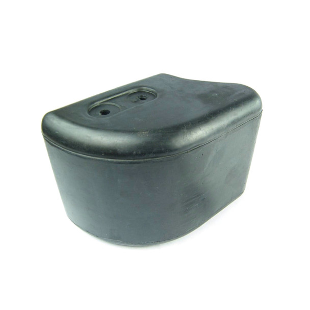 Direct Replacement Front Bumper Rubber Corner End Cap for Defender, black rubber corner end cap for vehicle front bumper.