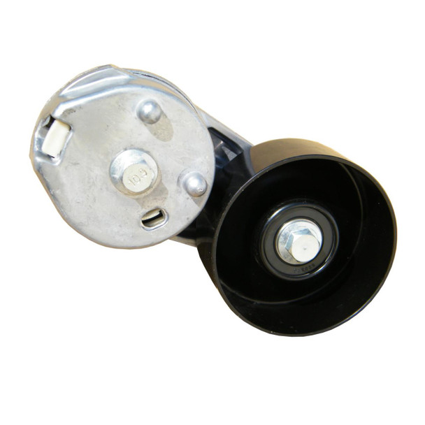 Direct Replacement Fan Belt Tensioner for Discovery 3 2.7 TDV6, automotive engine belt tensioner component with metal and plastic parts Direct Replacement Fan Belt Tensioner for Discovery 3 2.7 TDV6, automotive engine belt tensioner component with metal and plastic parts