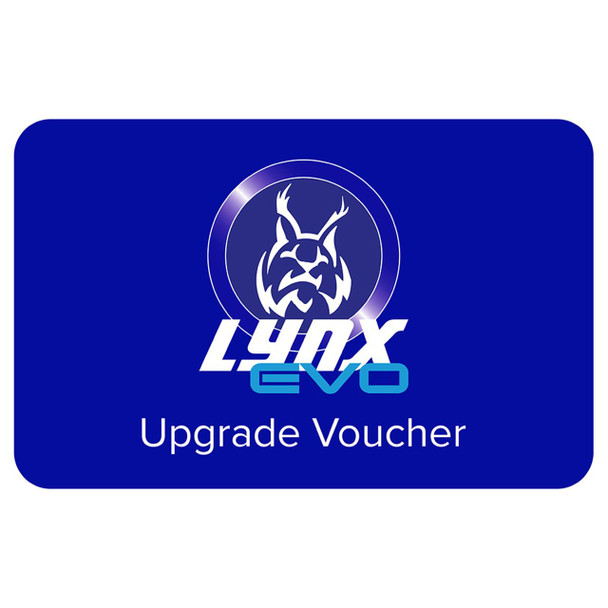 Britpart Lynx Evo Diagnostic Tool Extra Unlock Code, upgrade voucher card with logo and text design.