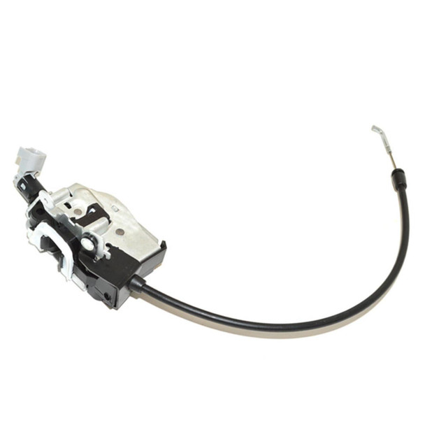 Direct Replacement Upper Tailgate Latch Lock & Cable LR017470 for Discovery 3 & 4, automotive tailgate latch with cable and lock mechanism.