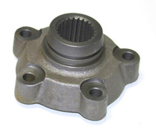 Direct Replacement Drive Shaft Flange Drive Member for Defender, automotive part with splined interior and four bolt holes for mounting. Direct Replacement Drive Shaft Flange Drive Member for Defender, automotive part with splined interior and four bolt holes for mounting.