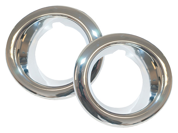 Chrome Fog Lamp Surround Bezels for Range Rover Sport L320 from JGS4x4
