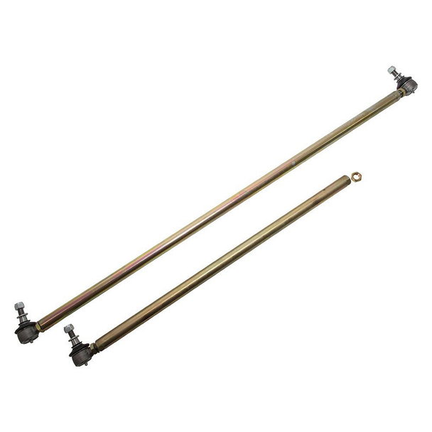 Britpart Heavy-Duty Steering Arms With Greaseable Track Rod Ends for Defender, durable steel steering arms with grease fittings for easy maintenance and vehicle control.