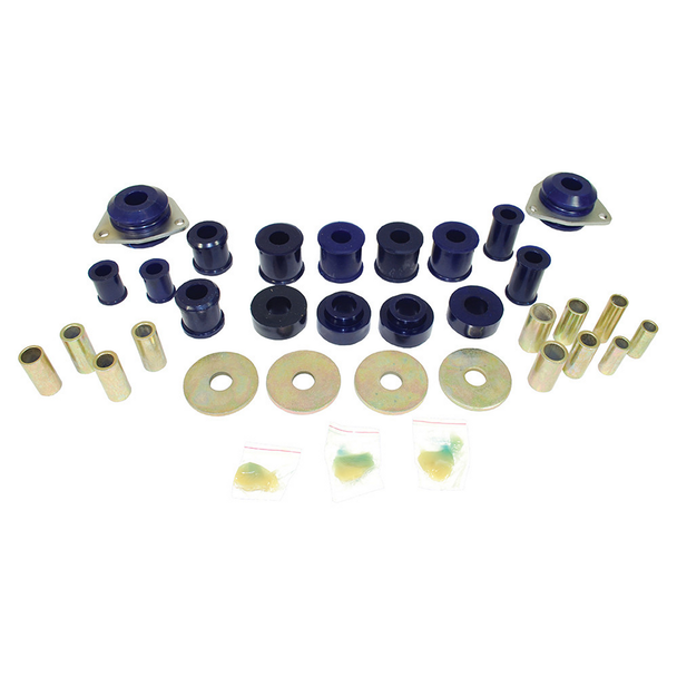 Defender Blue Polyurethane Suspension Bush Kit from JGS4x4