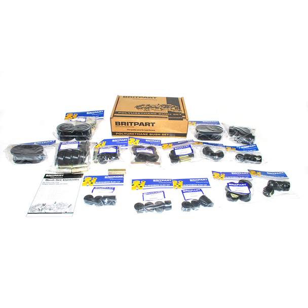Poly Bush Kit In Black for Range Rover Classic from 1986