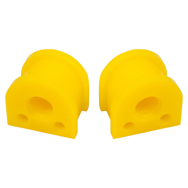Britpart Yellow Polyurethane Front Anti-Roll Bar Stabiliser Bushes for Defender, Discovery 1, and Range Rover Classic | NTC6828PY-YELLOW from JGS4x4