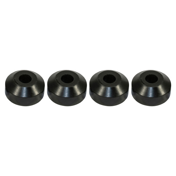 Defender & Range Rover Classic/P38 Shock Absorber Lower Rear Bush Set Black from JGS4x4