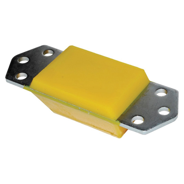 Discovery 1 & Defender Polyurethane Standard Height Rear Bump Stop Yellow from JGS4x4