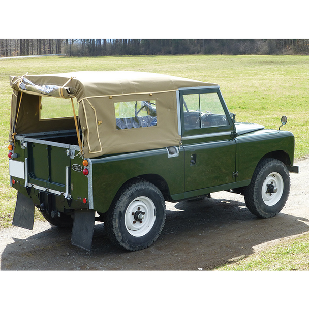 Series SWB Full Hood with Windows Sand from JGS4x4