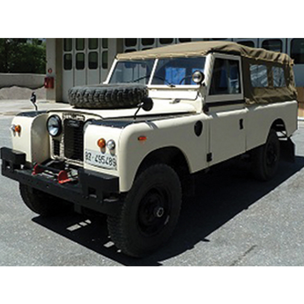 Series LWB Full Hood with Windows Sand from JGS4x4