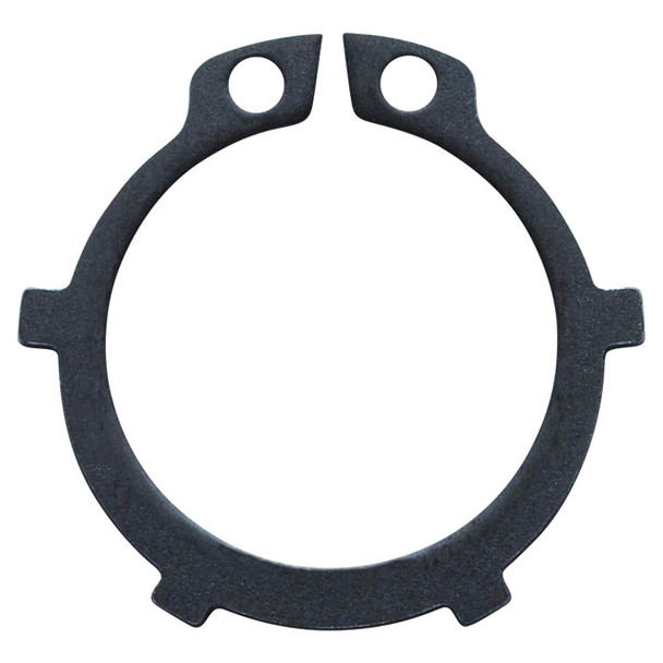 Britpart Detent Circlip for Discovery 3/4, black metal circlip designed to secure components in automotive applications. Britpart Detent Circlip for Discovery 3/4, black metal circlip designed to secure components in automotive applications.