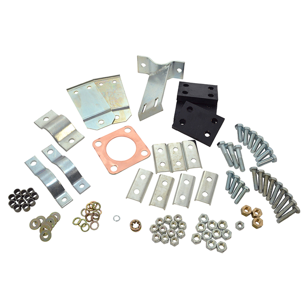 Series 2, 2A, 3 SWB Exhaust Pipe Fitting Kit Left Hand Drive from JGS4x4