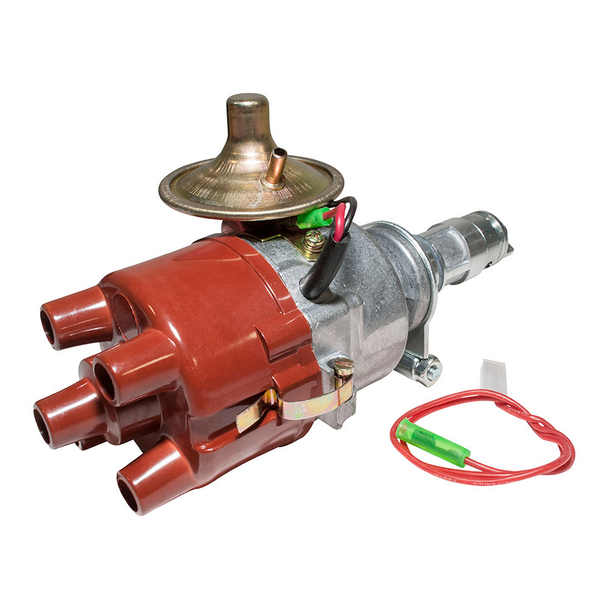 Land Rover Series/Defender Electronic Distributor With Red Cap-ETC5835E from JGS4x4