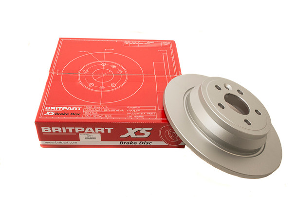 Rear Solid Brake Discs - Exact OEM Specification for Freelander 2 from JGS4x4