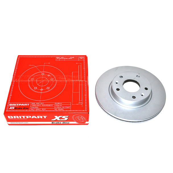 Freelander 1 Front Vented Brake Discs-Exact OEM Specification from JGS4x4