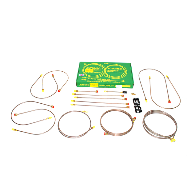 Range Rover Classic 1986-1993 Left Hand Drive Ready Made Brake Pipe Set from JGS4x4
