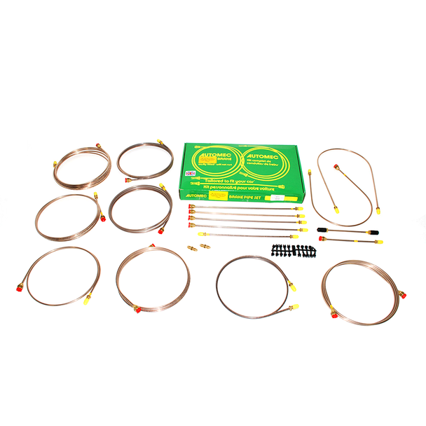 Range Rover Classic 1986-1992 Left Hand Drive Ready Made Brake Pipe Set from JGS4x4