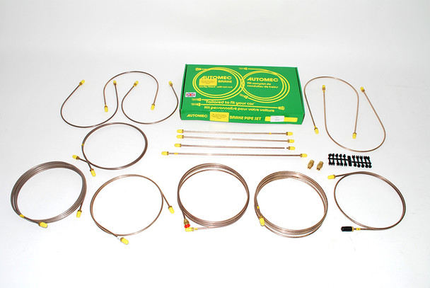 Discovery 1 300 TDi Left Hand Drive Ready Made Brake Pipe Set from JGS4x4