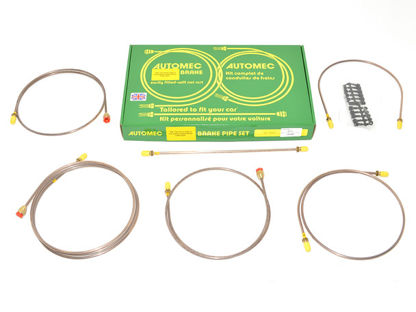 Series 1 86 inch Right Hand Drive Ready Made Brake Pipe Set from JGS4x4
