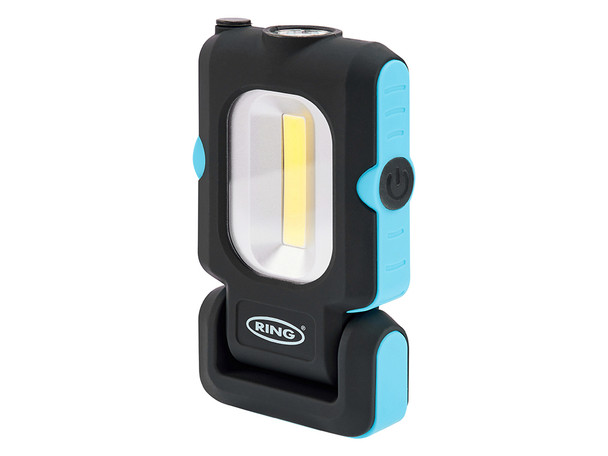 Rechargeable mini LED work light 140 lumens with magnetic base DA5173