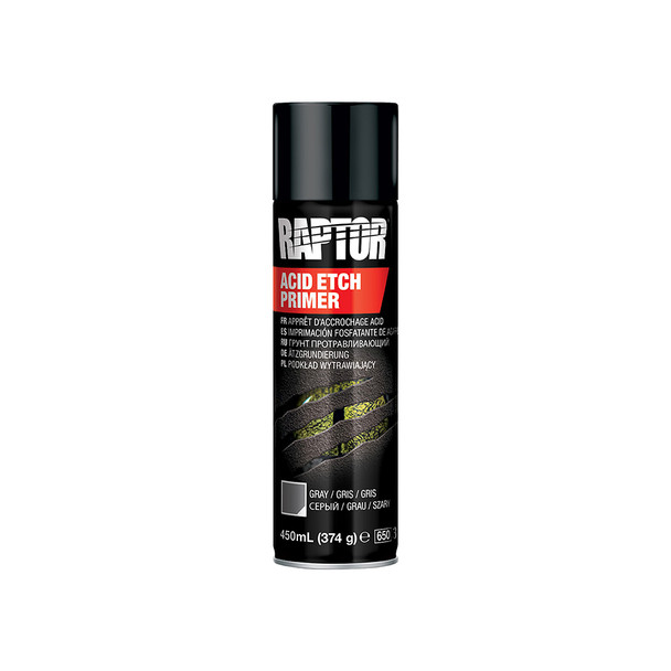 Acid#8 Etch Primer Aerosol 450ml Raptor from JGS4x4