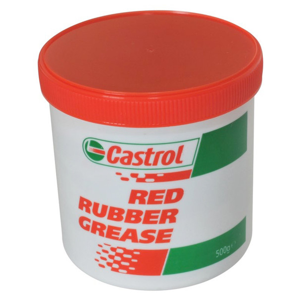 Red Rubber Grease 500 Gram Castrol from JGS4x4