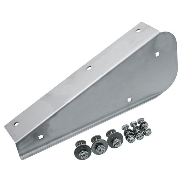 Stainless Steel Rear Right Mud Flap Bracket for Defender 90 (1986-2016) | MUC3986SS from JGS4x4