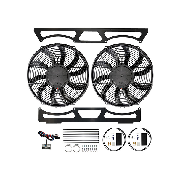 Defender V8 Electric Cooling Fan Conversion Kit Revotec from JGS4x4