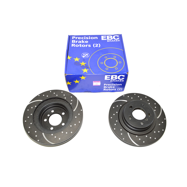 Range Rover L322 Front Brake Discs Vented EBC Brakes Performance Upgrade from JGS4x4