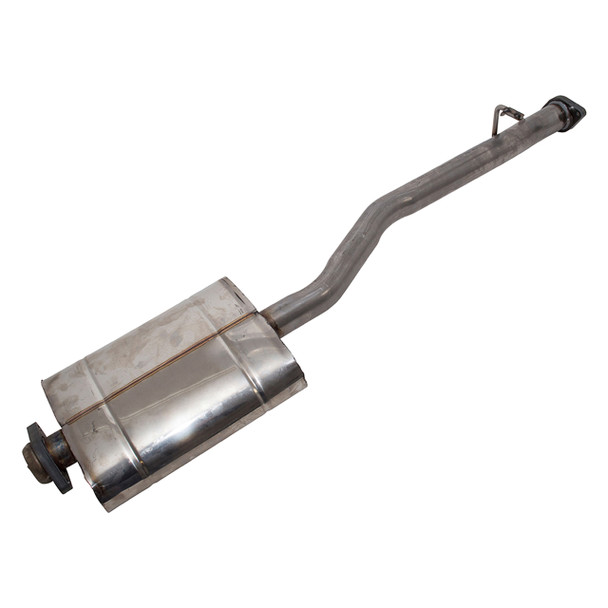 Defender Intermediate Pipe & Silencer Double SS - ESR54SS from JGS4x4