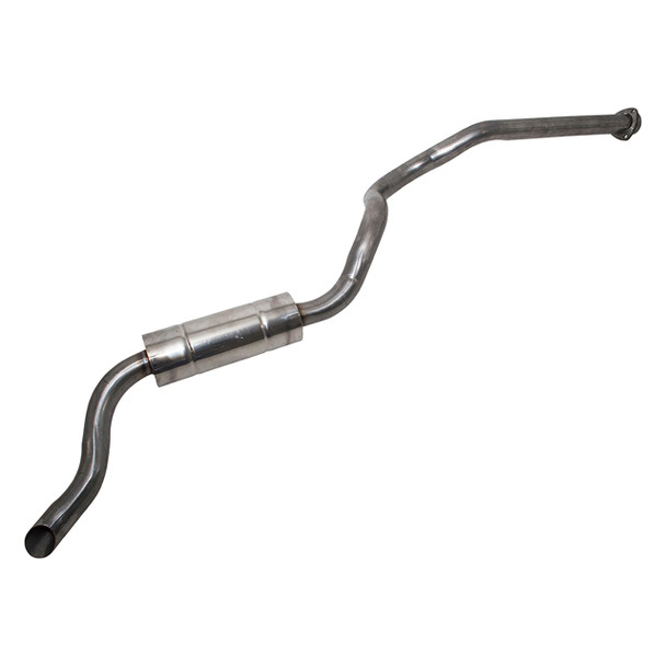 Defender Rear Tailpipe & Silencer Double SS - NTC2832SS from JGS4x4