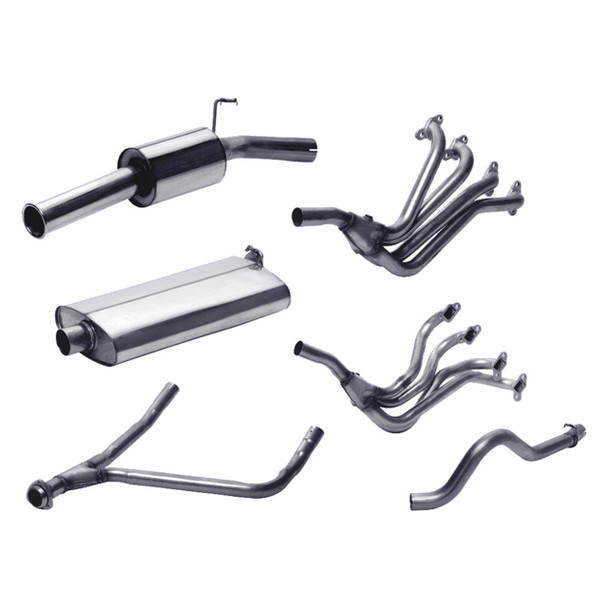 Range Rover Stainless Steel Sports Exhaust System with Tubular Manifold Double SS - DA4243 from JGS4x4