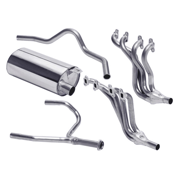 Defender 90 Stainless Steel Sports Exhaust System Double SS from JGS4x4