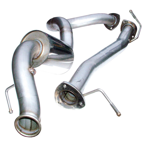 Defender 90 Stainless Steel Sports Exhaust System Double SS - DA4249 from JGS4x4