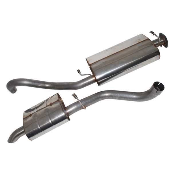 Range Rover Stainless Steel Exhaust System Double SS from JGS4x4