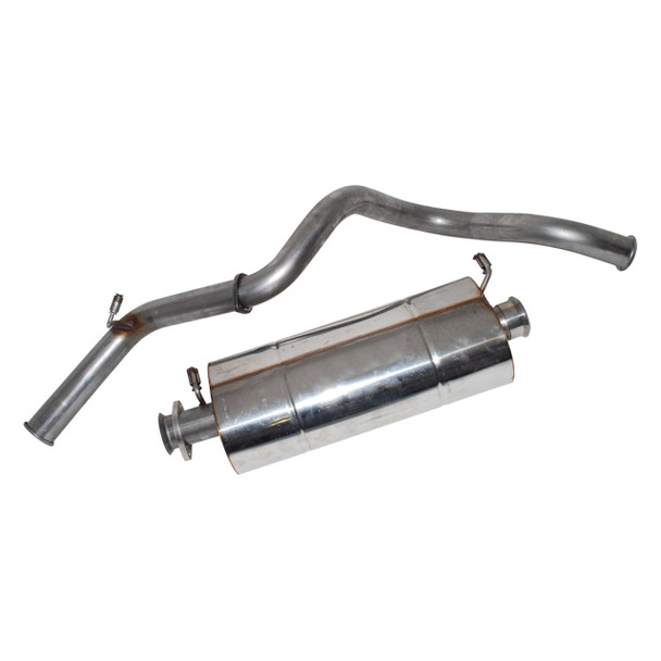 Defender 90 Stainless Steel Exhaust System Double SS - DA4234 from JGS4x4