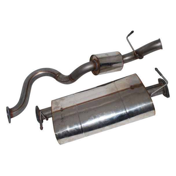 Defender 90 Stainless Steel Exhaust System Double SS - DA4235 from JGS4x4