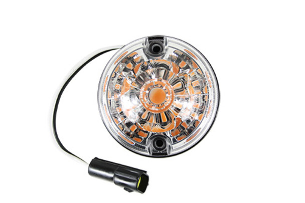 JGS4x4 | Defender Puma Rear Clear Indicator Lamp - 73mm - LR048187LEDCL | Wipac