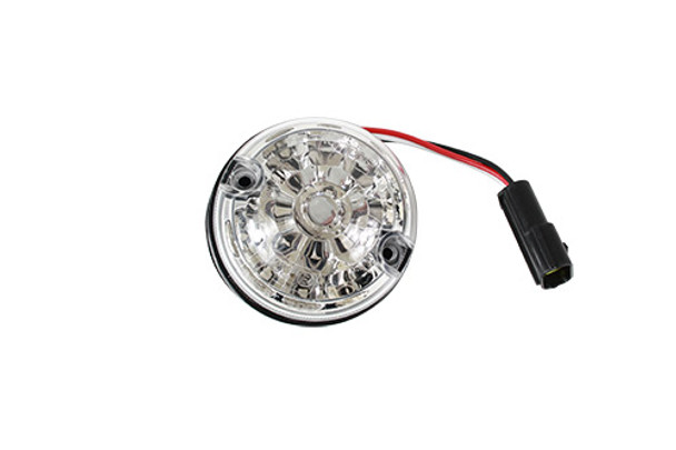 JGS4x4 | Defender Puma Rear Stop & Tail Clear LED Lamp - 73mm - LR048200LEDCL | Wipac