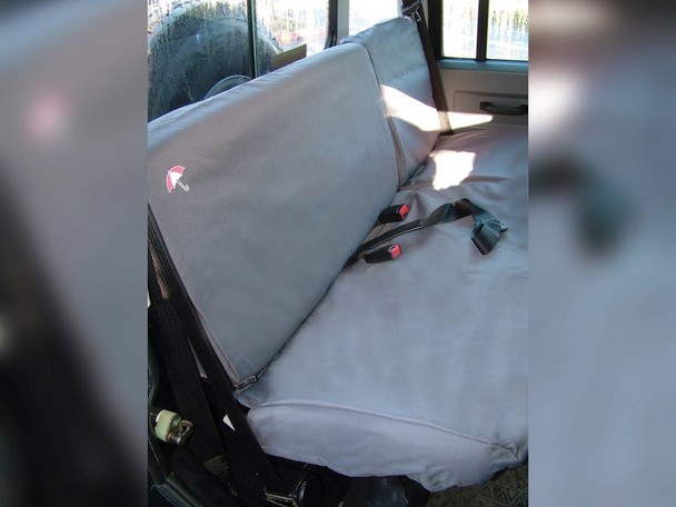 Defender 110 2nd Row Waterproof Grey Seat Covers Station Wagon-up to 2007 from JGS4x4